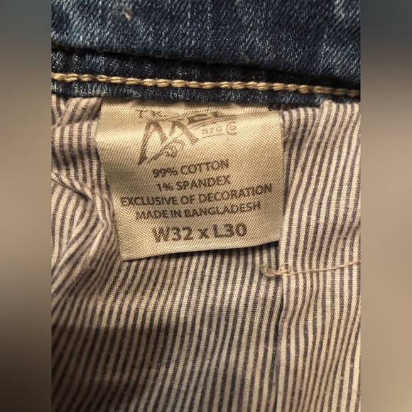 TK Axel distressed blue jeans size 32x30 - Picture 6 of 11